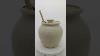 Vintage Studio Art Pottery Stoneware Honey Pot Bee LID Dipper Stick Signed