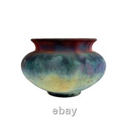 Vintage Studio Art Pottery Stoneware Raku Vase