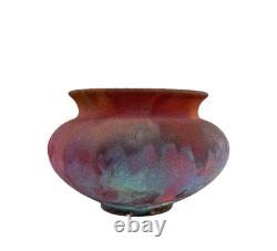 Vintage Studio Art Pottery Stoneware Raku Vase
