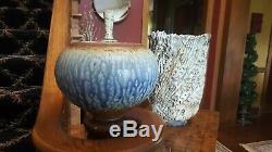 Vintage Studio Art Pottery Vase Lidded Spring Street Richard Aerni Michael Frasc