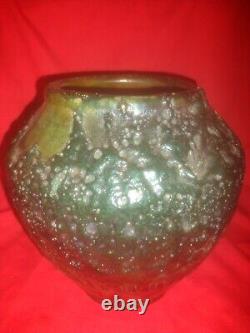 Vintage Studio Art Pottery Vase Signed