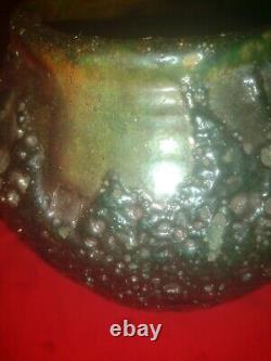Vintage Studio Art Pottery Vase Signed