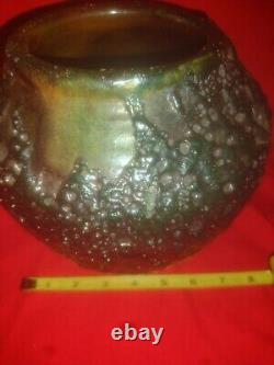Vintage Studio Art Pottery Vase Signed
