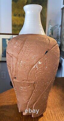 Vintage Studio Art Pottery Vase Unsigned