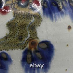 Vintage Studio Art Pottery Vase by William Crutchfield Hand Thrown Stoneware