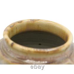 Vintage Studio Art Pottery Vase by William Crutchfield Hand Thrown Stoneware