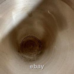 Vintage Studio Art Vase MCM Stoneware Boho Pottery Vessel VTG Vessel