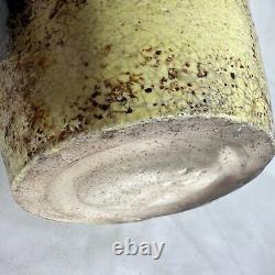 Vintage Studio Art Vase MCM Stoneware Boho Pottery Vessel VTG Vessel gifts