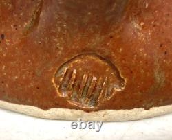 Vintage Studio Art Wheel Thrown Pottery Jug, Pierre Digan from La Borne 7.5
