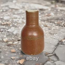 Vintage Studio Art Wheel Thrown Pottery Jug, Pierre Digan from La Borne 7.5