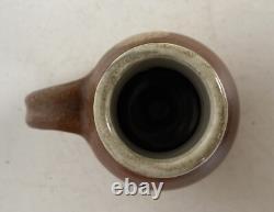 Vintage Studio Art Wheel Thrown Pottery Jug, Pierre Digan from La Borne 7.5