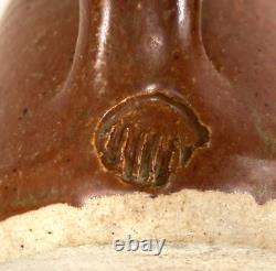 Vintage Studio Art Wheel Thrown Pottery Jug, Pierre Digan from La Borne 7.5