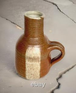 Vintage Studio Art Wheel Thrown Pottery Jug, Pierre Digan from La Borne 7.5