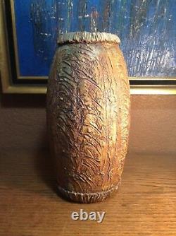 Vintage Studio Brutalist Vase Stan Beppu