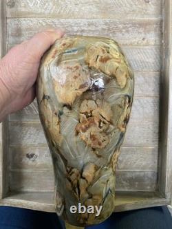 Vintage Studio Ceramic Vase Stunning Design Signed