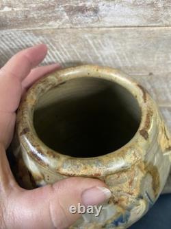 Vintage Studio Ceramic Vase Stunning Design Signed