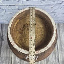 Vintage Studio Pottery 18 Lidded Canister Signed J. GIBBS READ DISCRIPTION