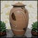 Vintage Studio Pottery Ash Glazed Stoneware Lidded Jar Signed Easterly, 1983