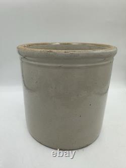 Vintage Studio Pottery Bird Crock Stoneware Planter M. W. Signed 1980 7.5