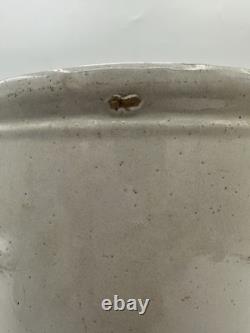 Vintage Studio Pottery Bird Crock Stoneware Planter M. W. Signed 1980 7.5