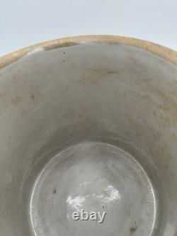 Vintage Studio Pottery Bird Crock Stoneware Planter M. W. Signed 1980 7.5