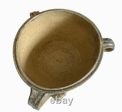 Vintage Studio Pottery Bowl Large Signed With Impressed Mark