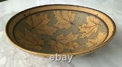 Vintage Studio Pottery Bowl Signed 18