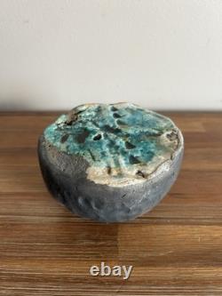Vintage Studio Pottery Ceramic Art Sculpture Partially Glazed OOAK Objet D'Art