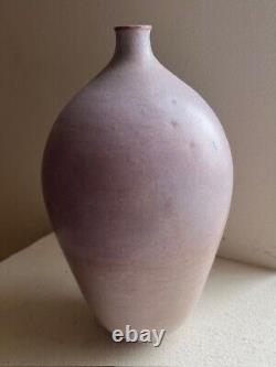 Vintage Studio Pottery Ceramic zadeh Vase cristaseya mid century nassir