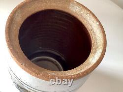 Vintage Studio Pottery Hand Crafted Stoneware Lidded Vessel Signed Shultz 81