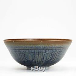 Vintage Studio Pottery Incised Bowl Alan Ward 20th C