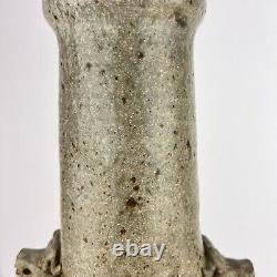Vintage Studio Pottery Jug Dragon Goat Head 17in
