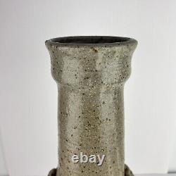 Vintage Studio Pottery Jug Dragon Goat Head 17in