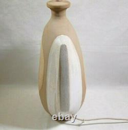 Vintage Studio Pottery Lamp Base Large Working Table Lamp