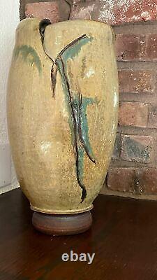 Vintage Studio Pottery Large Vase Modern