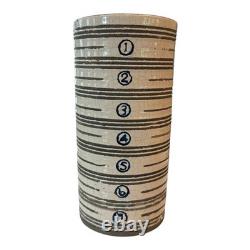 Vintage Studio Pottery Measuring Cup Style Vase (Owned by Martha Stewart)