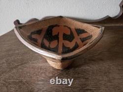 Vintage Studio Pottery Pedestal Bowl by Suze Lindsay