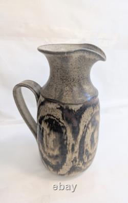Vintage Studio Pottery Pitcher By James Morris Cotter MCM