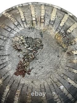 Vintage Studio Pottery Pitcher Sgraffito Owl Figure Southwestern Style 8.5