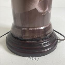 Vintage Studio Pottery Porcelain Crystalline Glaze Desk Table Lamp Duly Mitchell