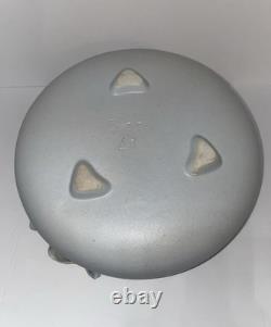 Vintage Studio Pottery Sculptural Bowl Applied Leaf Organic Modern Signed Art