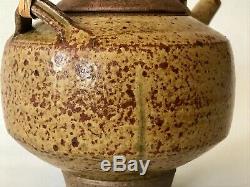 Vintage Studio Pottery Stoneware Footed Tea Pot David Shaner Unmarked