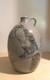 Vintage Studio Pottery Stoneware Pitcher Jug Vase Painted Peregrine Falcon