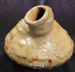 Vintage Studio Pottery Vase BRUTALIST / WABI SABI Could also be a pitcher