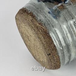 Vintage Studio Pottery Vase Ikebana Edmondson 11in