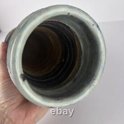 Vintage Studio Pottery Vase Ikebana Edmondson 11in