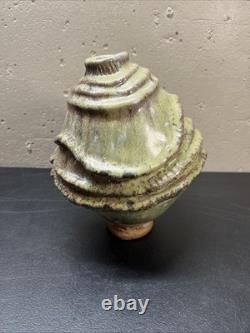 Vintage Studio Pottery Vase Like Stephen Parry 10h X 8w