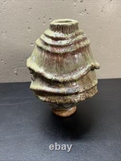 Vintage Studio Pottery Vase Like Stephen Parry 10h X 8w