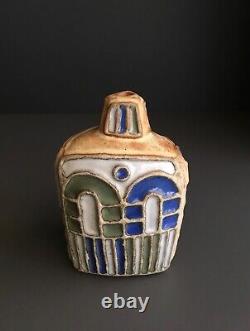 Vintage Studio Pottery Vase Signed