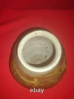 Vintage Studio Pottery Vase, Signed By The Artist Dated 66